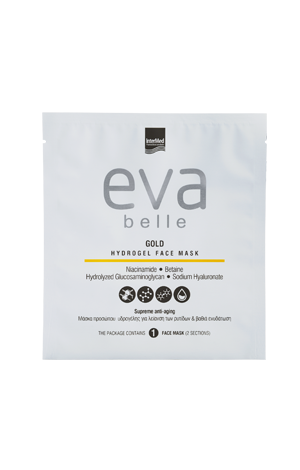Intermed Eva Belle Gold Hydrogel Face Mask 1 Τεμάχιο